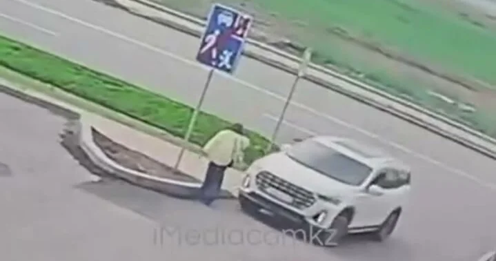 ДТП на пустом месте