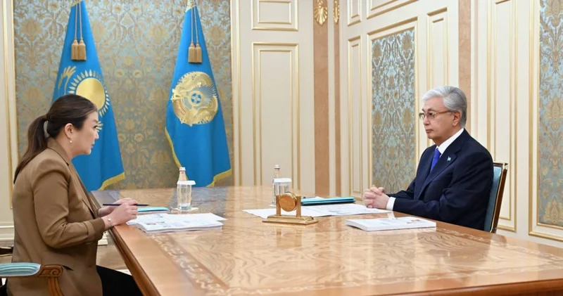 Динара Закиева доложила президенту о мерах по защите детей Казахстана