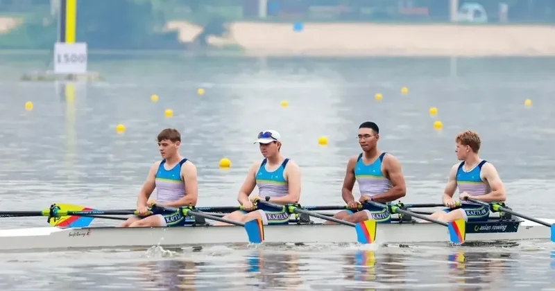Қазақстандық ескекшілер Болгарияда өткен U19 әлем чемпионатында B финалында өнер көрсетті