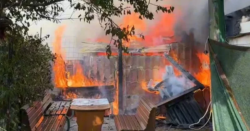 Дачные дома горели в Жезказгане