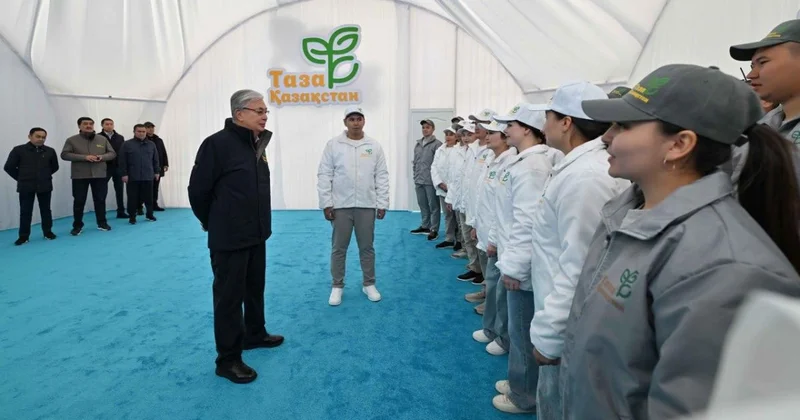 Токаев поблагодарил активистов Jasyl El за вклад в развитие страны
