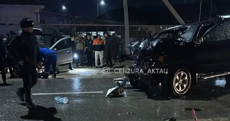 Смертельная авария произошла в Мангистау: водителя задержали