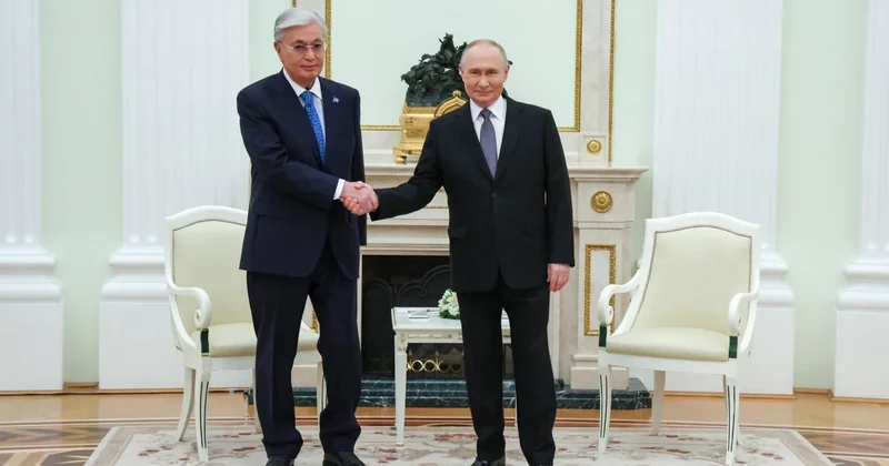 Токаев встретился с Путиным в Кремле