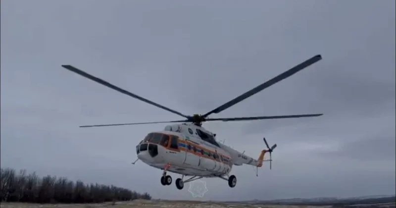 Жаңа туған сәби Өскеменге тікұшақпен шұғыл жеткізілді (видео)