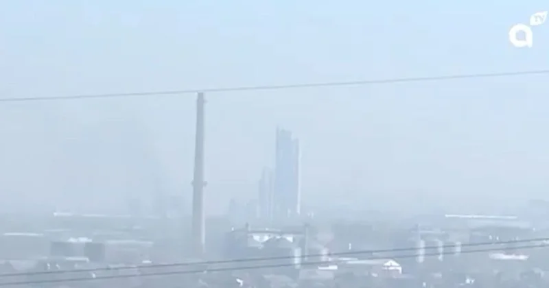 Аким Шымкента объяснил причины смога в городе