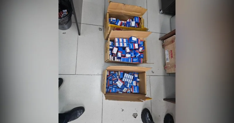 Шымкентте SKF тауар белгісімен заңсыз шығарылған контрафактілік өнімдер тәркіленіп, жойылды