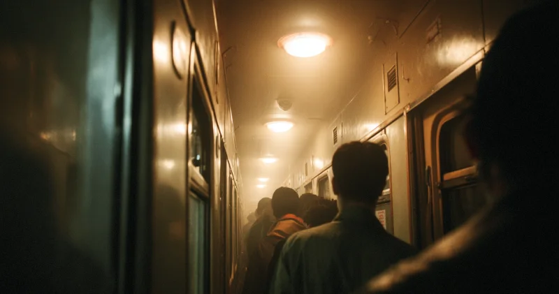 Пойызда 52 адам газдан уланып қалды: екі бала жансақтау бөлімінде жатыр