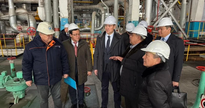 Жамбыл облысында бес газтурбиналық қондырғының құрылысы жүргізілуде