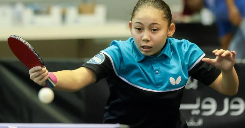 Казахстанцы отличились на международном турнире по настольному теннису