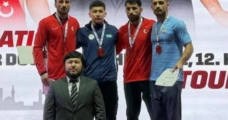 Түркияда грек рим күресінен дәстүрлі турнирде Бағдат Сабаз алтын медаль жеңіп алды