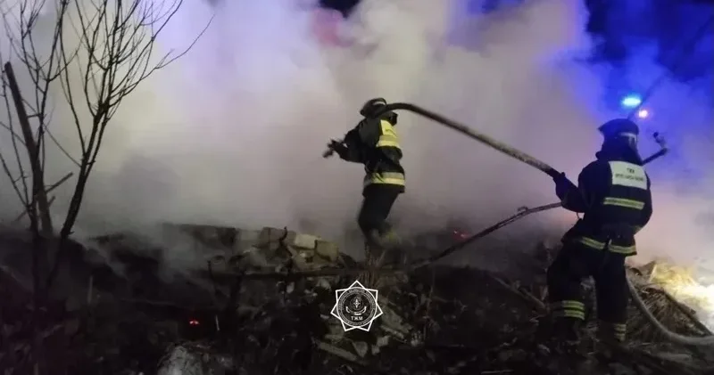 СҚО да жеке тұрғын үй өртеніп, ұлы мен әкесі қайтыс болды