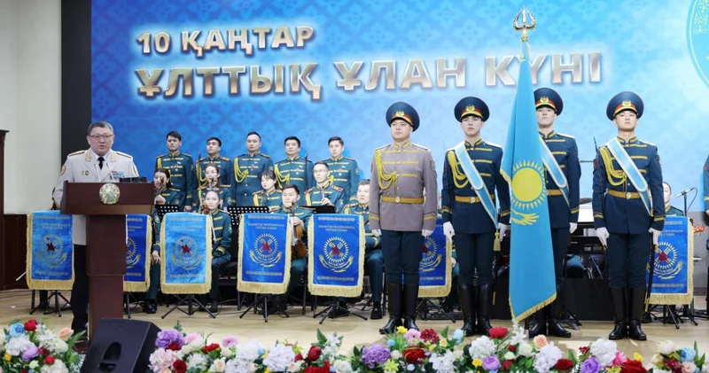 Астанада Ұлттық ұлан күні аталып өтті