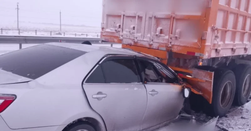 Два человека погибли в ДТП на трассе Павлодар Кызылорда