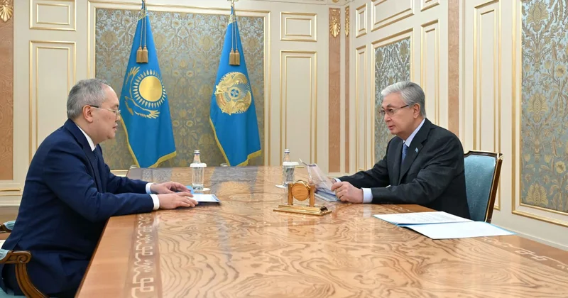 Президент Қаржылық мониторинг агенттігінің төрағасы Жанат Элимановты қабылдады