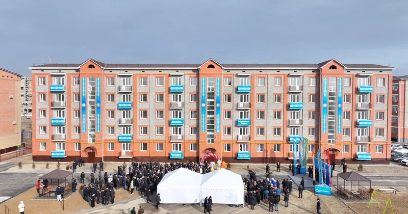 Қызылордада 100 жас отбасы баспаналы болды