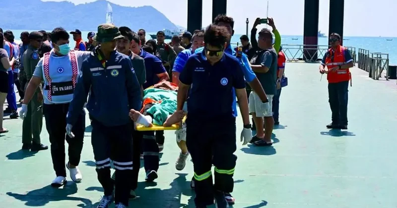 Три казахстанца попали в больницу Таиланда после столкновения экскурсионного катера