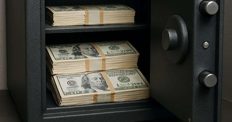 Американец купил старый сейф и нашел в нем миллионы долларов