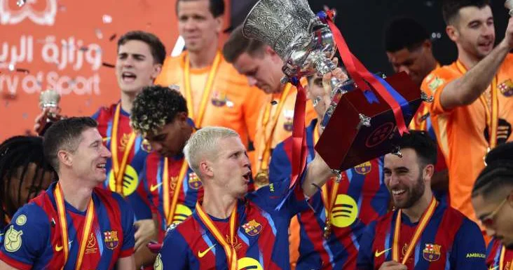 Барселона обыграла Реал в финале Суперкубка