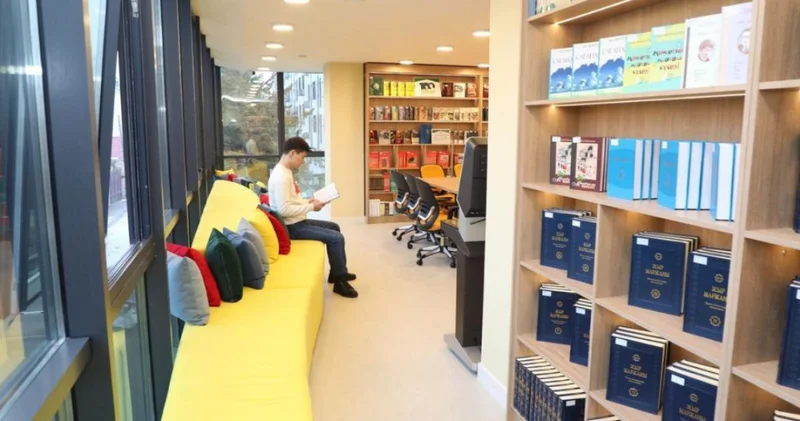 Алматыда жаңа форматтағы 31 ші қалалық кітапхана ашылды