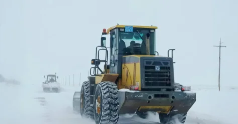 Ограничение движения введено на трассах в ВКО