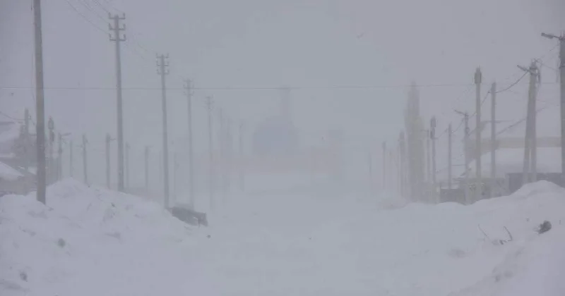Жамбыл облысында полицейлер боранда қалған жүкті жүргізушіге көмек көрсетті
