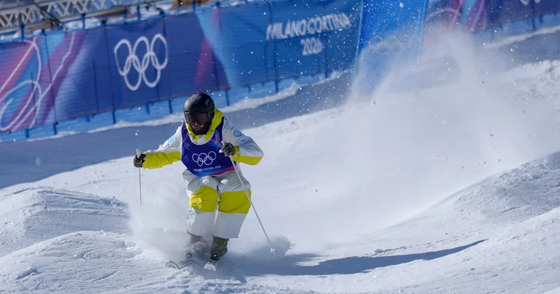 Могулшы Павел Колмаков жекелей сында жарыс жолынан шығып қалды