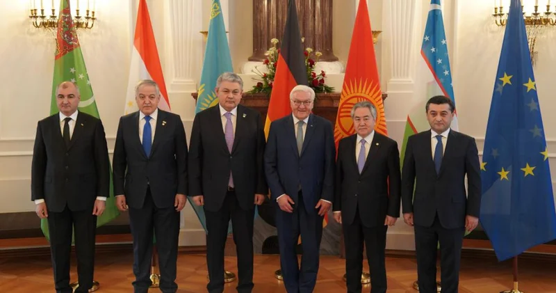 Орталық Азия елдерінің сыртқы істер министрлері Германия Федералдық президентімен кездесті