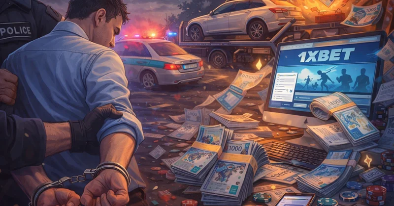 Бухгалтер в ЗКО проиграл у букмекеров более сотни миллионов тенге из бюджета прокуроры