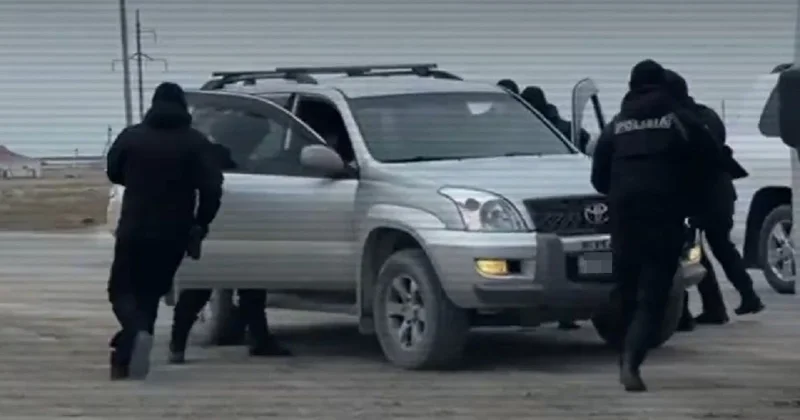 Обыски и задержания провели в Мангистау после длительной оперативной разработки (видео)