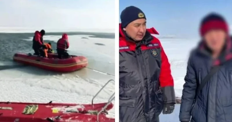 Ерлі зайыптылар мінген көлік мұз астына түсіп кетті: әйелі қаза тапты