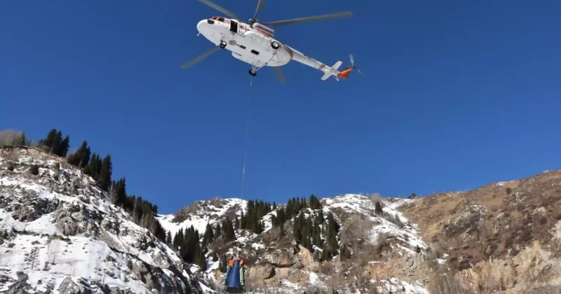 Алматы тауларында қар көшкінін жүргізуге айрықша технология қолданылды