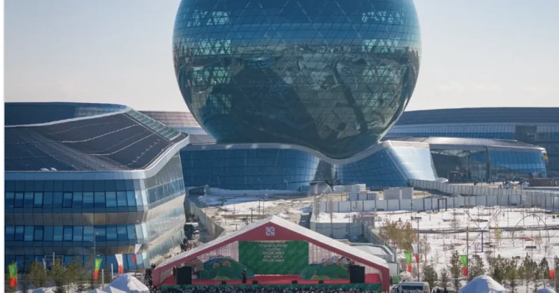 Астану необычно украсят к Наурызу