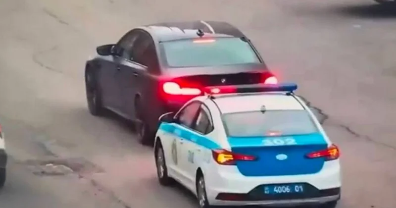 Гонял на BMW со скоростью 216 км/ч: более 60 раз штрафовали 27 летнего лихача в Астане