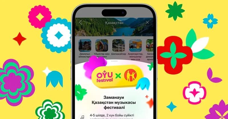үшінші жыл қатарынан OYU Fest тің бас серіктесі болады