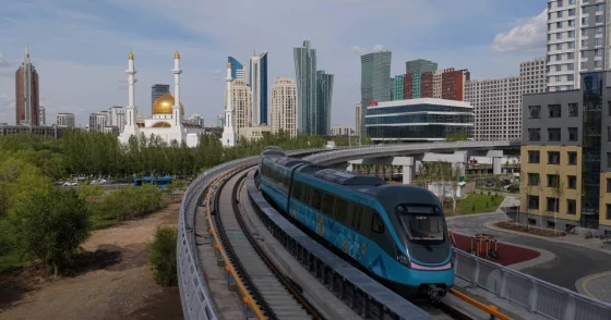 Китайские компании вошли в управление LRT Астаны