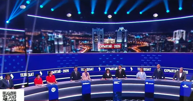 Құрылтай сайлауы: Jibek Joly арнасындағы командалық теледебаттың бірінші кезеңі аяқталды