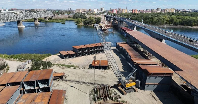 Новый мост в Семее достроят до конца года