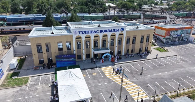 Түркістан облысында 100 жылдық тарихы бар Түлкібас вокзалы жаңғыртылды
