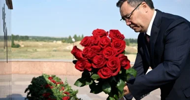 Мемориальный комплекс Вселенная Айтматова открыли в Кыргызстане