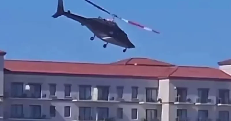 Вертолет рухнул возле пляжа в Калифорнии