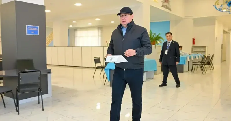 Берик Уали проголосовал на выборах акима Семея