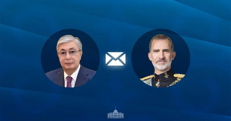 Президент Казахстана поздравил Короля Испании с Днем нации