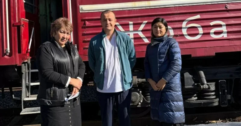 Жетісу облысында 2 855 адам Саламатты Қазақстан пойызы дәрігерлерінен медициналық көмек алды