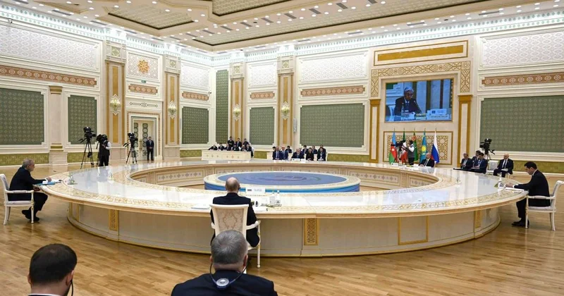 Создать цифровую платформу для отслеживания состояния Каспия предложил Токаев