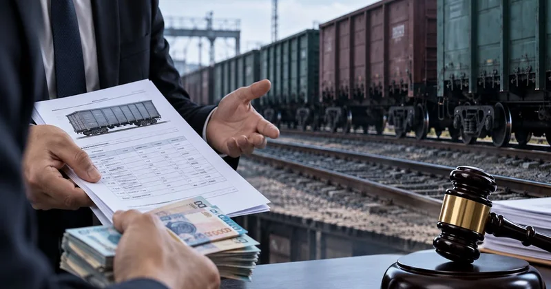 Теміржол вагондарын жалға беремін деп алдаған алаяқ 7 жылға сотталды