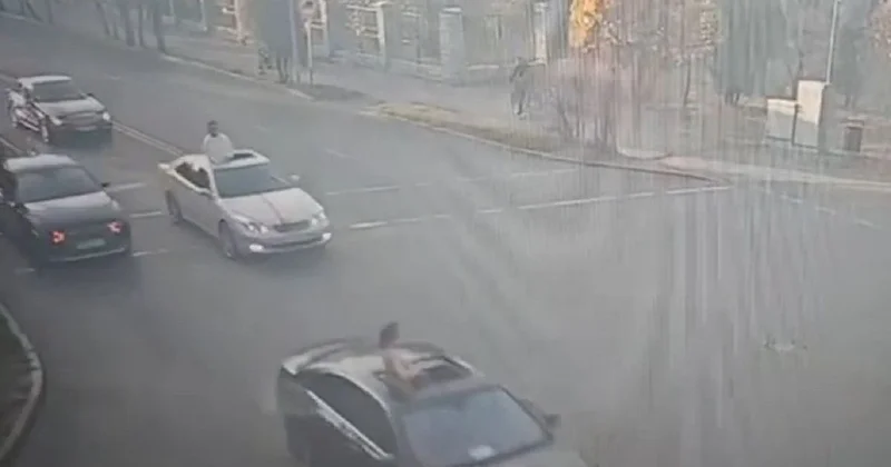 Поездка молодых людей по Талдыкоргану привлекла внимание полиции (видео)