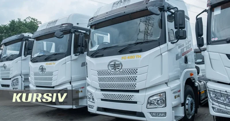 Грузовики FAW на 285 млн теңге ввезли в Казахстан под видом Евро 5