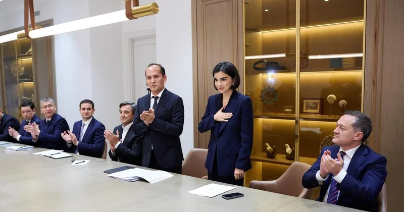 Дочь Мирзиеева получила новую должность после саммита в США