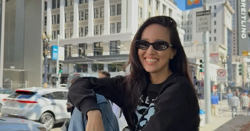 Отметившая 32 летие Гульназ Жоланова показала атмосферные фото из США