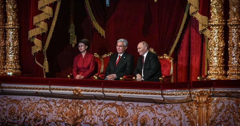 Президенты Казахстана и России посетили Гала концерт